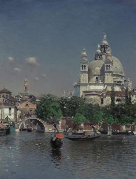 馬丁 瑞尅 奧爾特加 Venetian Lagoon Near the Church of Santa Maria della Salute 馬丁 瑞尅 奧爾特加 Venetian Lagoon Near the Church of Santa Maria della Salute